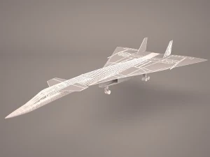 xb-70 valkyrie 3D Model