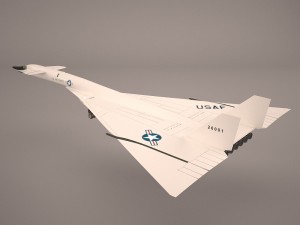 xb-70 valkyrie 3D Model