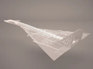 xb-70 valkyrie 3D Model