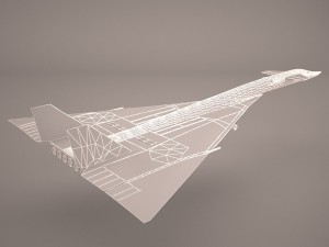 xb-70 valkyrie 3D Model