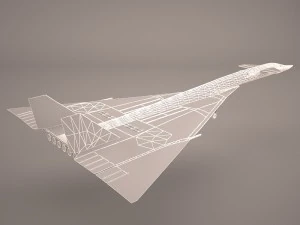 xb-70 valkyrie 3D Model