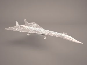 xb-70 valkyrie 3D Model