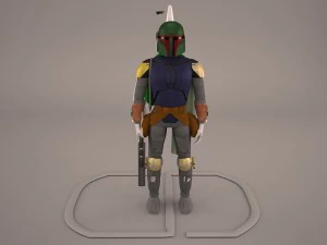boba fett Modelo 3D