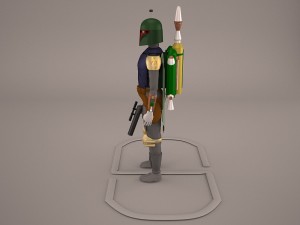 bobba fett Model 3D