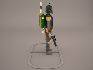 bobba fett Model 3D