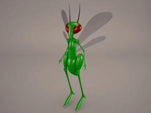 saltamontes de dibujos animados Modelo 3D