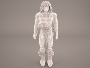 barbarian warrior 3D Model