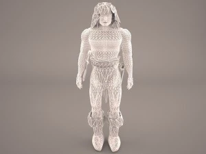 barbarian warrior 3D Model