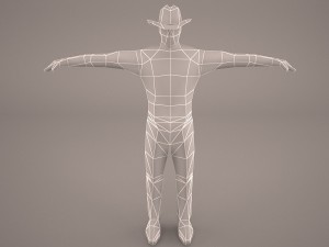 cowboy Modelo 3D
