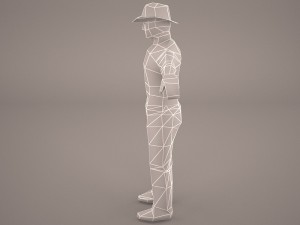cowboy Modelo 3D