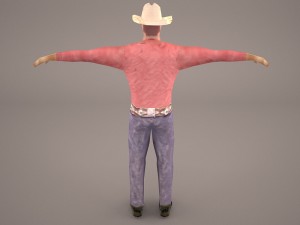 cowboy Modelo 3D
