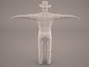 cowboy Modelo 3D