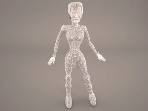 debbie woman 3D Model