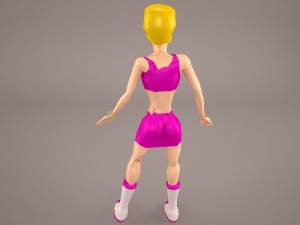 debbie woman 3D Model