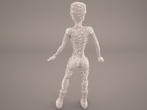 debbie woman 3D Model
