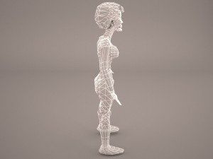 debbie woman 3D Model