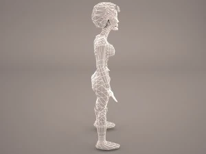debbie woman 3D Model