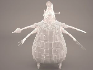 cartoon doctor 3D Model