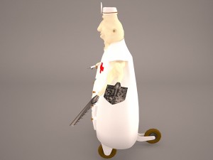 cartoon doctor Modèle 3D