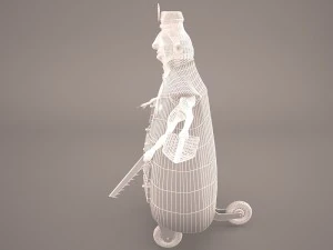 cartoon doctor 3D Model