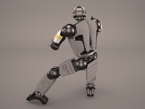 sci-fi robot 3D 模型