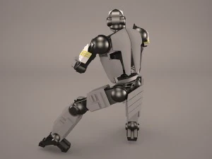 научно-фантастический робот 3D Модель