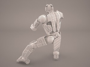 sci-fi robot 3D 模型