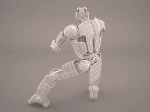 научно-фантастический робот 3D Модель