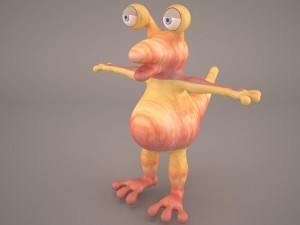 cartoon gobo dinosaur 3D मॉडल