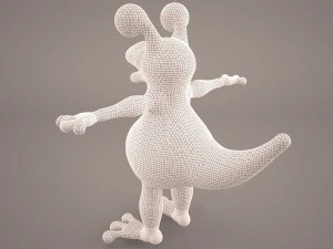 cartoon gobo dinosaur 3D Model