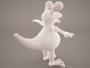 cartoon gobo dinosaur Model 3D