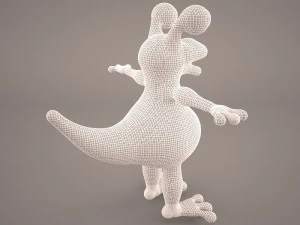 cartoon gobo dinosaur 3D Model