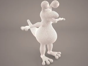 cartoon gobo dinosaur 3D Model