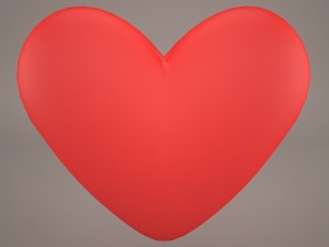 human heart 3D Model