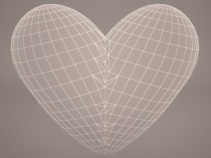 human heart 3D Model