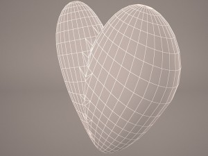 human heart 3D Model