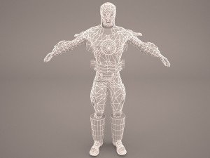iron man 3Dモデル