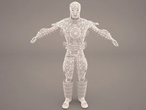 iron man 3D Model