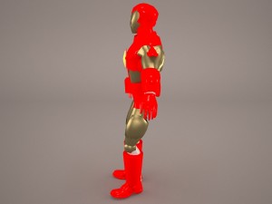iron man 3Dモデル