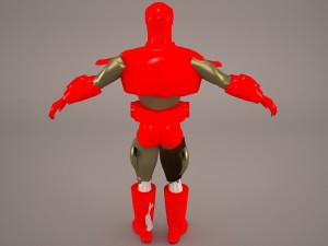 iron man 3Dモデル