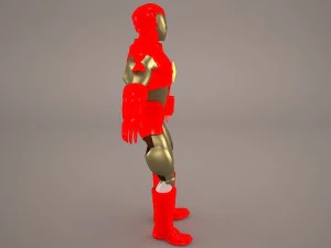 iron man 3D Model
