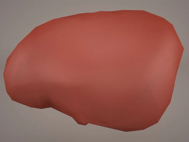 human liver 3D Model .c4d .max .obj .3ds .fbx .stl .blend 