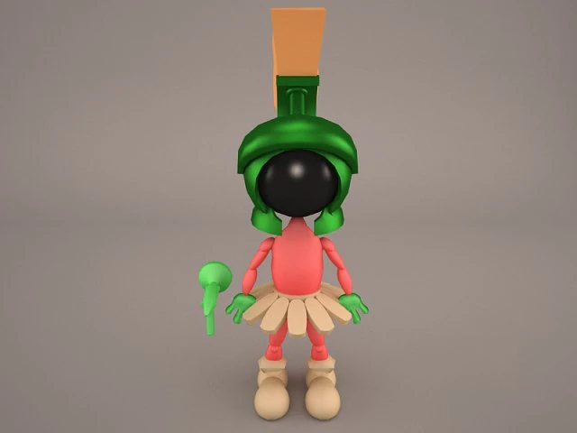 marvin the martian 3D Model .c4d .max .obj .3ds .fbx .stl .blend
