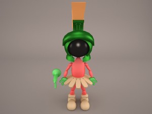 marvin the martian Modelo 3D
