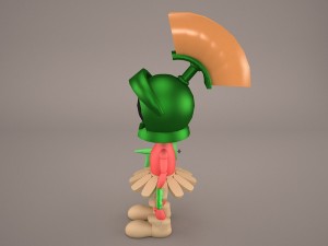 marvin the martian Modelo 3D