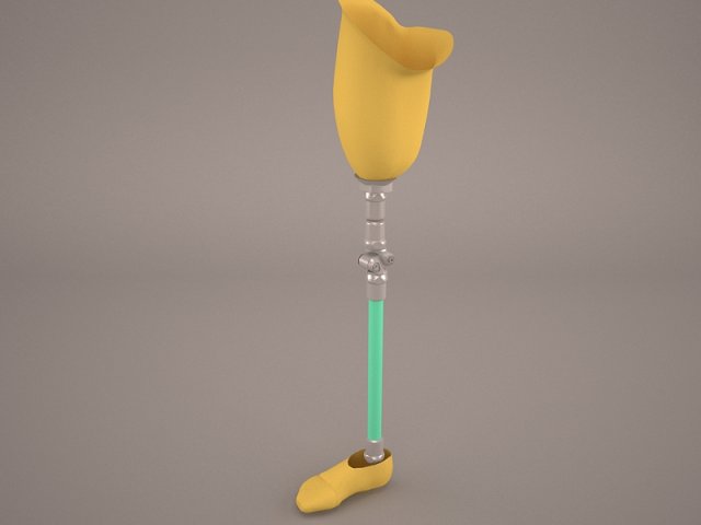 pegleg 3D Модель .c4d .max .obj .3ds .fbx .stl .blend 