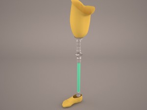 pegleg 3D Model