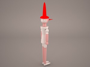 pinocchio cartoon 3D Модель