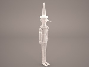 pinocchio cartoon 3D Модель