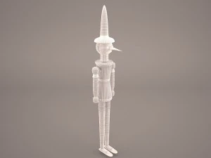pinocchio cartoon 3D Model